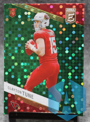 2023 Donruss Elite Clayton Tune #122 RC Green Disco Cardinals